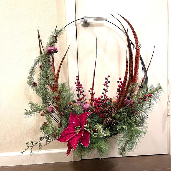 30" Christmas ornament metal backed - Picture 5 of 10